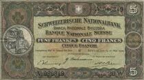 Switzerland 5 Francs - 17-05-1939 - P.11i