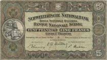 Switzerland 5 Francs - 22-02-1951 - P.11