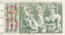Switzerland 50 Francs - Apple Harvesting Scene - 07-02-1974 - Serial 46J