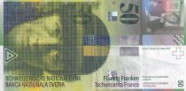 Switzerland 50 Francs - Sophie Taeuber-Arp - 2002 - VF - P.71