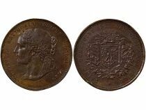 Switzerland Geneva Exhibition - Cooper Medal, Geneva Gold Refining Plant - 1896