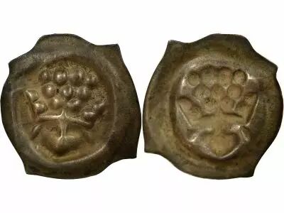 Switzerland Leopold III - Silver Angster - 1365 / 1386