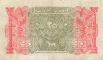 Syrian Arab Republic 25 Piasters - 1/4 Pound - 01-08-1942 - P.51