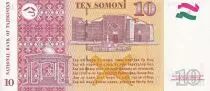 Tadschikistan 10 Somoni - Saiid Alii Hamadoni - 1999 - UNC - P.16