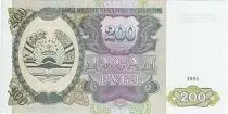 Tadschikistan 200 Roubles Parliament