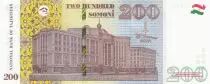Tadschikistan 200 Somoni - Nusratullo Makhsum - 2022