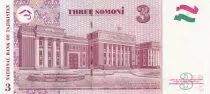 Tadschikistan 3 Somoni - Shirinsho Shotemur - 2010 - Serial GE - P.20