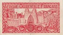 Tahiti 0.50 Franc - Red - ND (1944) - P.33