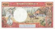 Tahiti 1000 Francs - Tahitian Woman - ND (1985) - P.27d