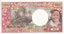 Tahiti 1000 Francs - Tahitienne - ND (1977) - Série R.2 - P.27b