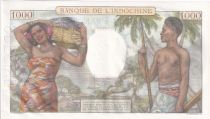 Tahiti 1000 Francs Market Scene - ND (1957) - Serial O.00 - Specimen n°0134 - UNC