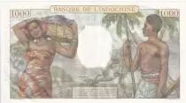 Tahiti 1000 Francs Scène de marché - 1957 - Série O.00 - Spécimen n°0067