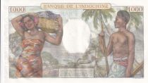 Tahiti 1000 Francs Scène de marché - ND (1957) - Série O.00 - Spécimen n°0136