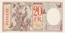 Tahiti 20 Francs - Papeete - Banque de l\'Indochine 1928 - Spécimen