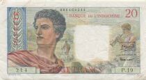 Tahiti 20 Francs - Young Sheperd - ND (1951) - P.21a