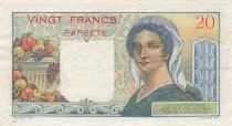Tahiti 20 Francs - Young Sheperd - ND (1954-58) - P.21b