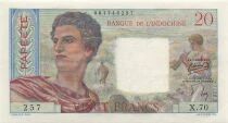 Tahiti 20 Francs - Young Sheperd - ND (1963) - P.21c