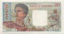 Tahiti 20 Francs - Young Sheperd - ND (1963) - P.21c