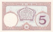 Tahiti 5 Francs - Walhain - ND (1936) - Spécimen