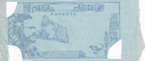 Tahiti 500 Francs - Papeete - Epreuve uniface sans filigrane