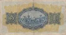 Tailandia 1 Baht - Procession - 25-04-1933 Serial H.25