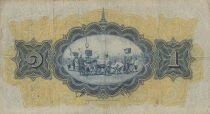 Tailandia 1 Baht - Thai script - Royal ceremonial - 1927 - Series C29
