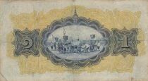 Tailandia 1 Baht - Thai script - Royal ceremonial - 1927 - Series C5