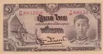 Tailandia 1 Bath Rama VIII - 1942 - Serial D.84