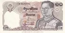 Tailandia 10 Baht - King Rama IX - ND (1995) - P.98