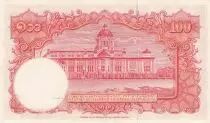 Tailandia 10 Baht Rama VIII - Temple - ND (1953) - Serial D.75