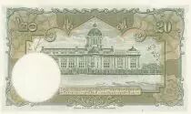 Tailandia 10 Bath Thailand - Rama IX - 1955 - Serial Y449