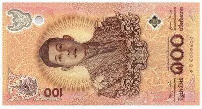 Tailandia 100 Baht  - Rama X - 72 years of Rama X - 2024 - Polymer