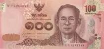Tailandia 100 Baht - Rama IX - ND - 2015 - P.120