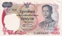 Tailandia 100 Baht - Rama IX - The Royal Barge ?Suphannahong? - B374