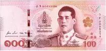 Tailandia 100 Baht 2018 - Rama X, Rama V and VI -  2019 - Sign. 17 - UNC - P.137