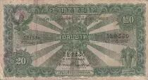 Tailandia 20 Baht - Procession - 01-01-1933 Serial P52
