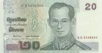 Tailandia 20 Baht King Rama IX