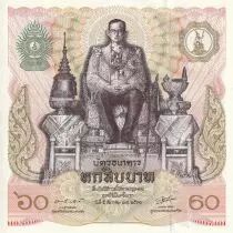 Tailandia 60 Baht - Rama IX - King 60 th birthday - 1987 - AU - P.93