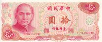 Taiwan 100 New dollars - Sun-Yat Sen - 1976 - Serial BS - P.1984