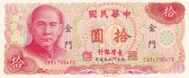 Taiwan 100 New dollars - Sun-Yat Sen - 1976 - Serial CM - P.1984