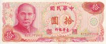 Taiwan 100 New dollars - Sun-Yat Sen - 1976 - Serial RZ - P.1984