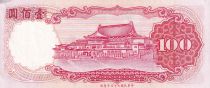 Taïwan 100 Nouveaux dollars - Sun-Yat Sen - 1987 - Série DT - P.1989