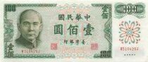 Ta&iuml;wan 100 Yuan - ND (1973) - P.1983
