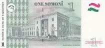 Tajikistan 1 Somoni - Mirzo Tursunzoda - 1999 - P.14
