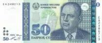 Tajikistan 50 Somoni B. Gafurov - «Choikhanai Sina»