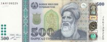Tajikistan 500 Somoni - Ab?abdullohi R?dak? (858-941)- 2018 - Serial JA