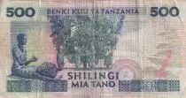 Tansania 500 Schillingi - President Mwinyi - ND (1993) - P.26