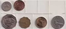 Tansania Set of 6 Coins - 1966-1976