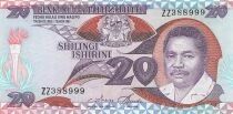 Tanzania 20 Shillings - ND (1987) - Replacement - P.15