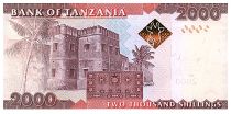 Tanzania 2000 Schillingi - Lion - ND (2020) - Serial KB - P.NEW